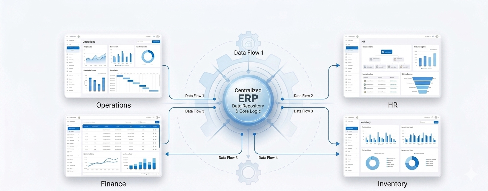 ERP Nexl dashboard